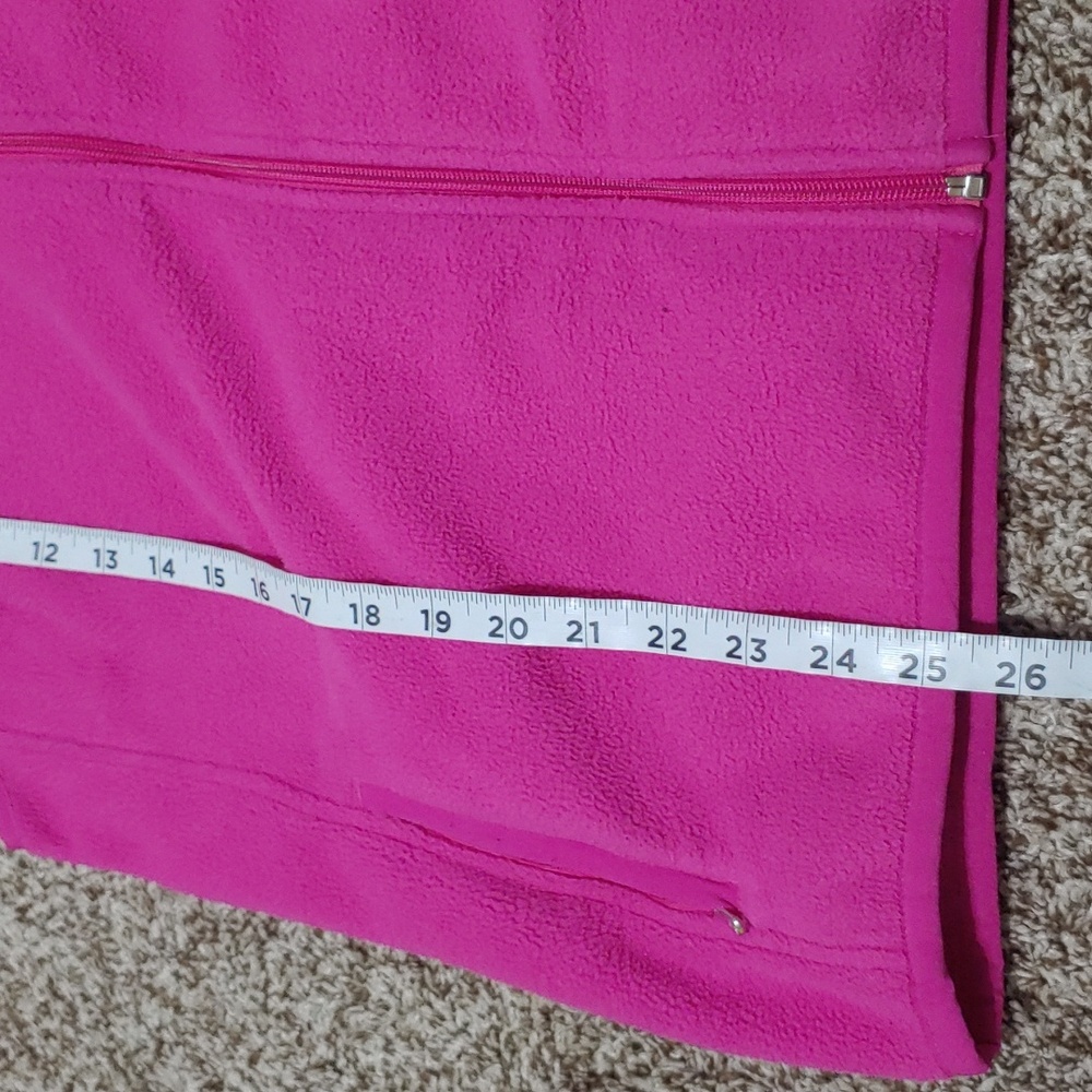 Ralph Lauren Hot Pink Fleece Vest - Picture 5 of 6